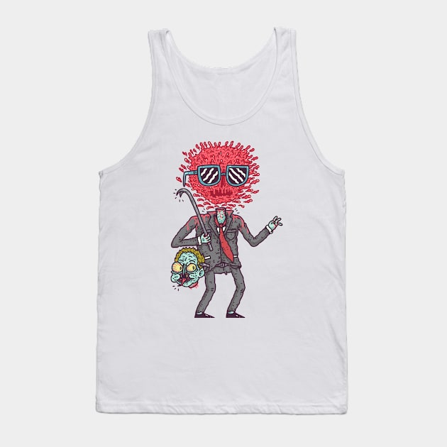 Bloodface Tank Top by hex